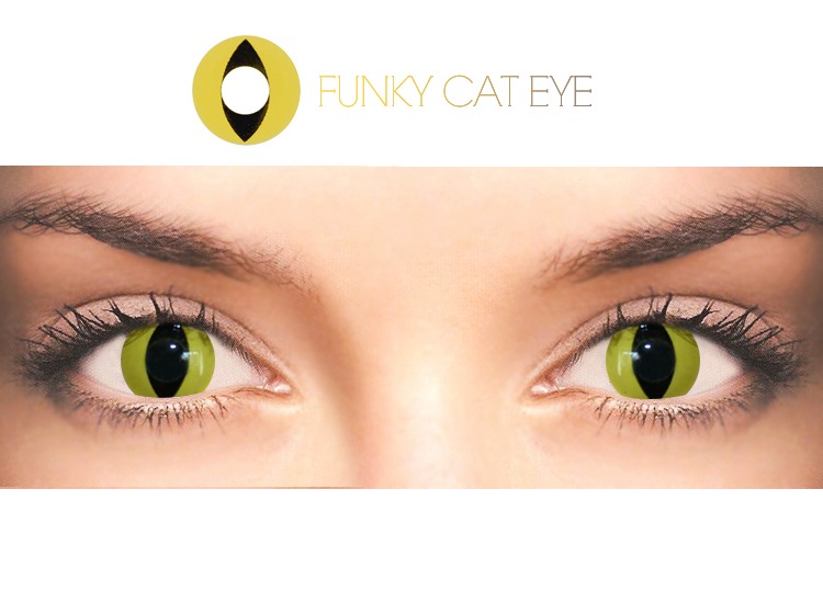 Funky Cat Eye Cosplay Lenses